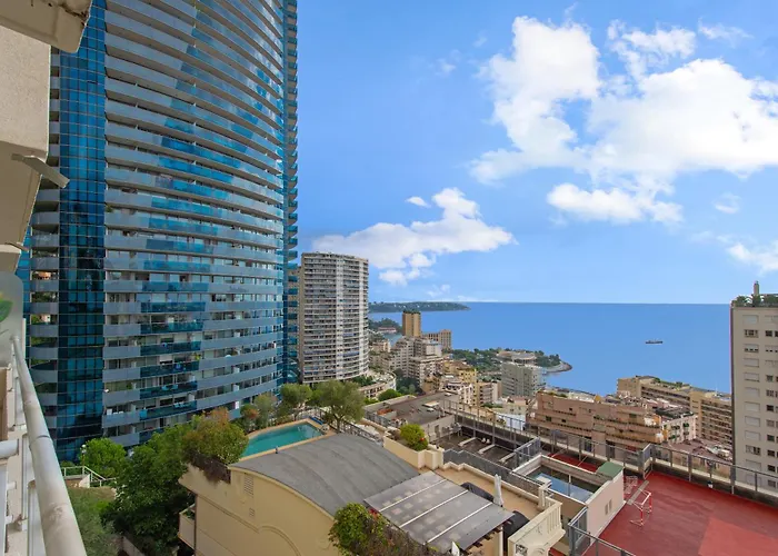 Appartement 5mn Monaco - Vue Panoramique Sur La - Parking - Dz *